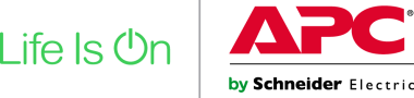 Логотип компании APC by Schneider Electric